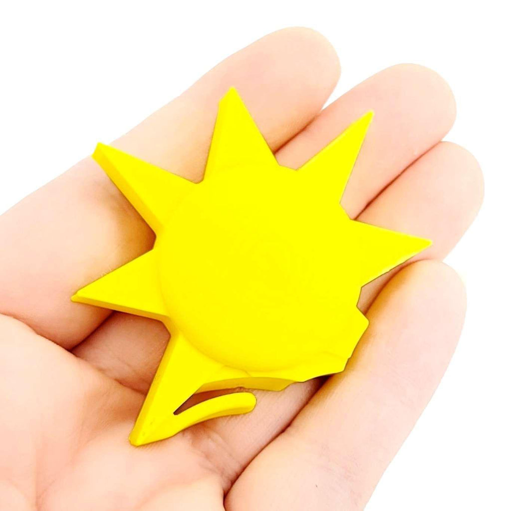 Cloud Accessory - Yellow Sun Charm by The Cloud Makers