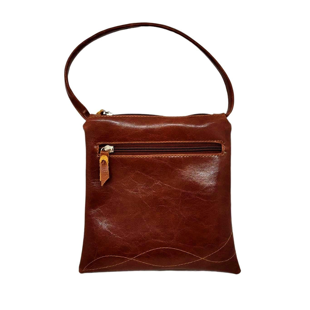 Bag - Cha Cha Tall Adjustable Small Cross Body (Ale Brown) by Crystalyn Kae