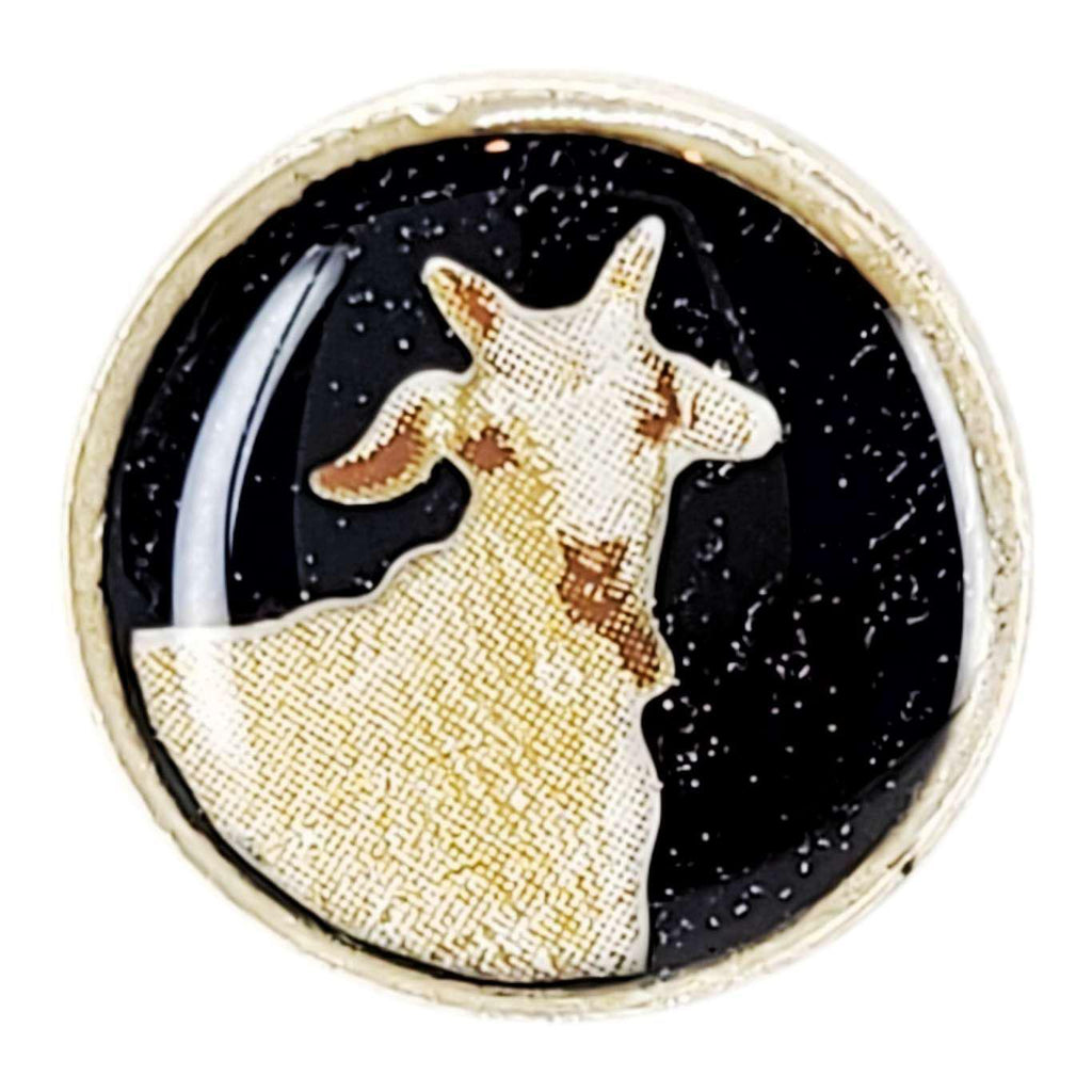 Lapel Pin - Goat (Assorted Colors) by XV Studios