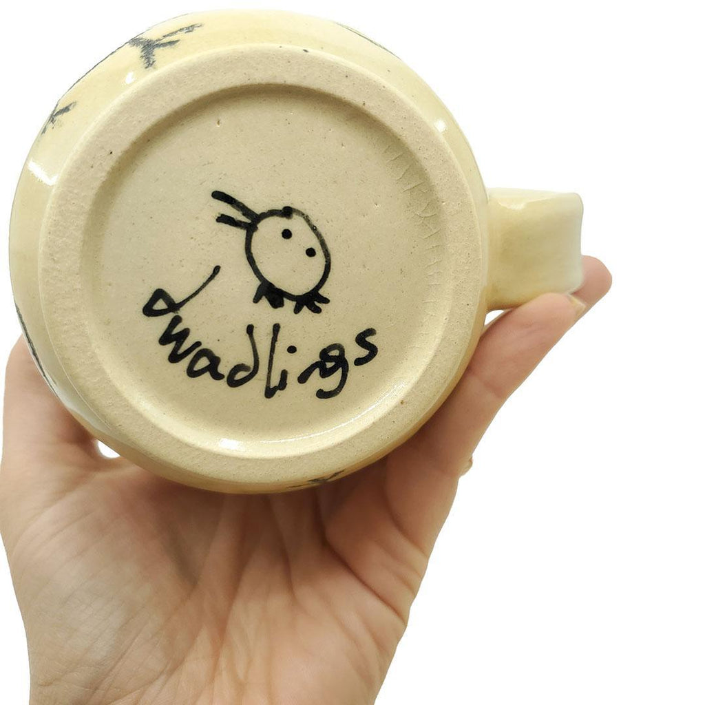 Mug - 14oz - Sketchy Duck Mug (A or B) by Dwadlings