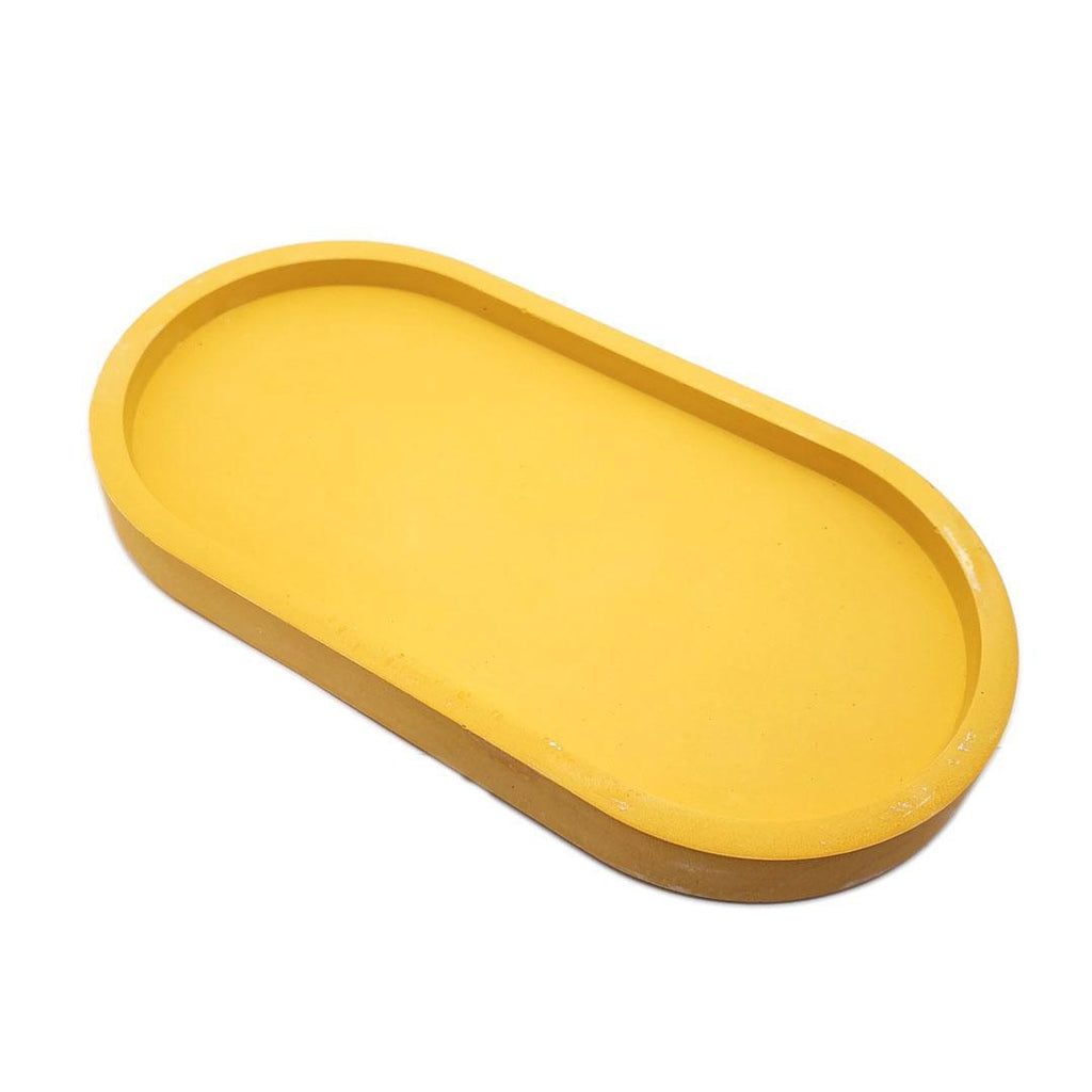 Tray - The Pill Tray (Yellow Concrete) by Tenn Prairie