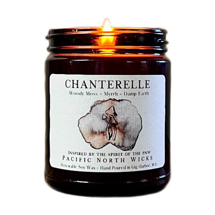 Candle 8oz - Chanterelle by Pacific North Wicks
