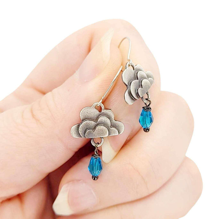 Earrings - Cloud (Sterling Silver) by Chickenscratch