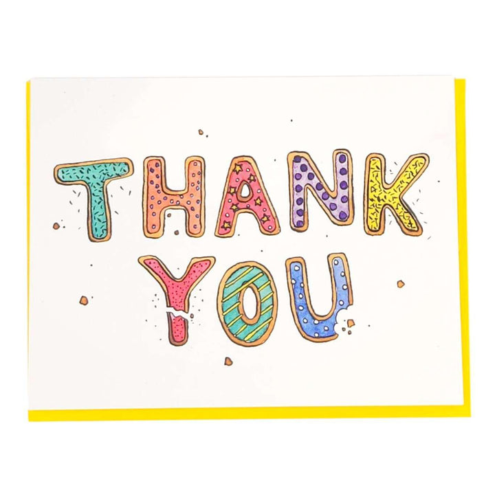 Card - Thank You - Cookies Thank You by Semi Sweet Press
