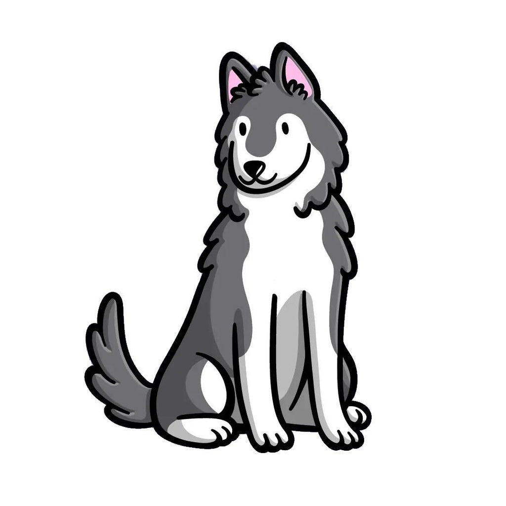 Stickers - Large Vinyl (Cats and Dogs) by Emily McGaughey