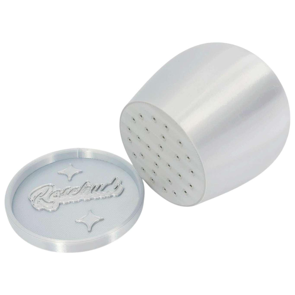 Thumb Pot - Smooth Water Bell with Drip Tray (Silver) by Rosebud Homegoods