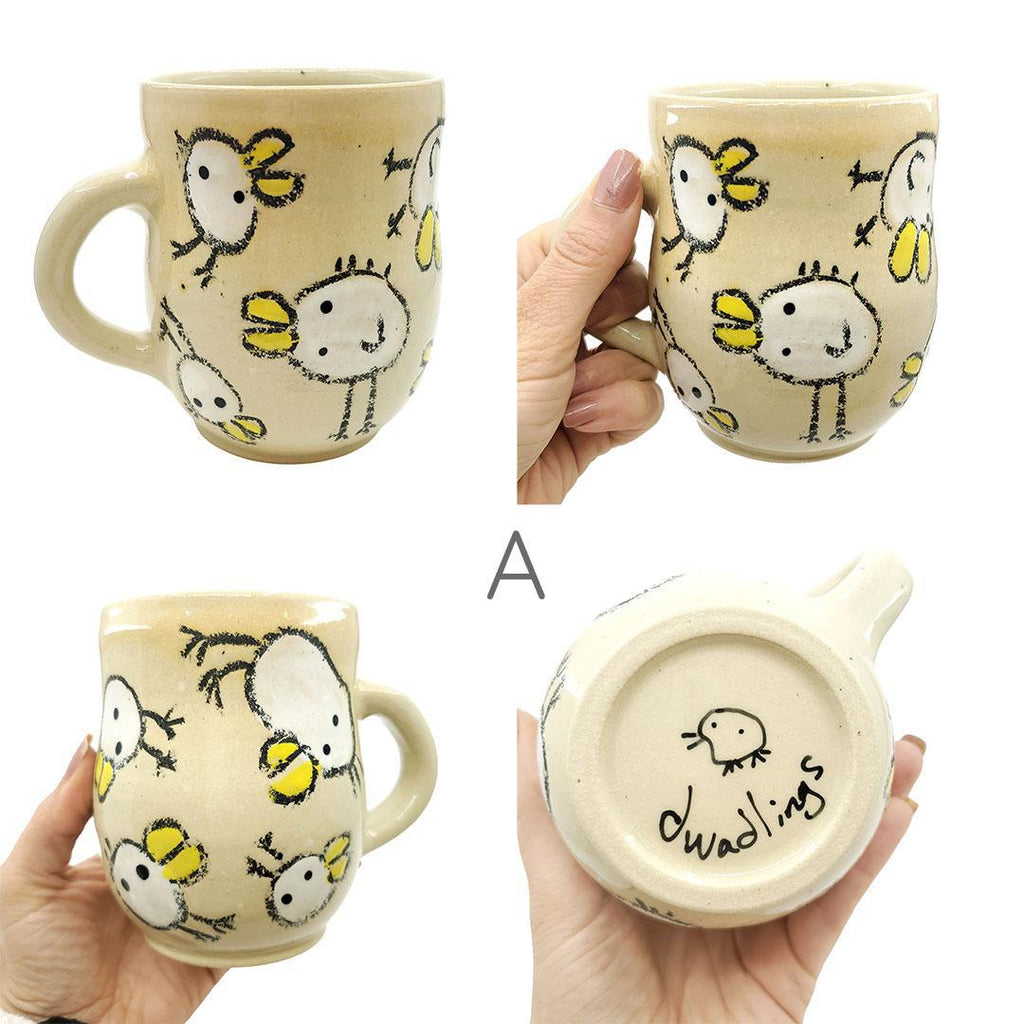 Mug - 14oz - Sketchy Duck Mug (A or B) by Dwadlings
