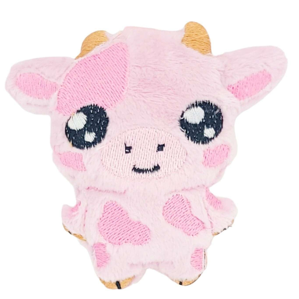 Keychain - Plush Pink Cow by Kawaii Hair Candy