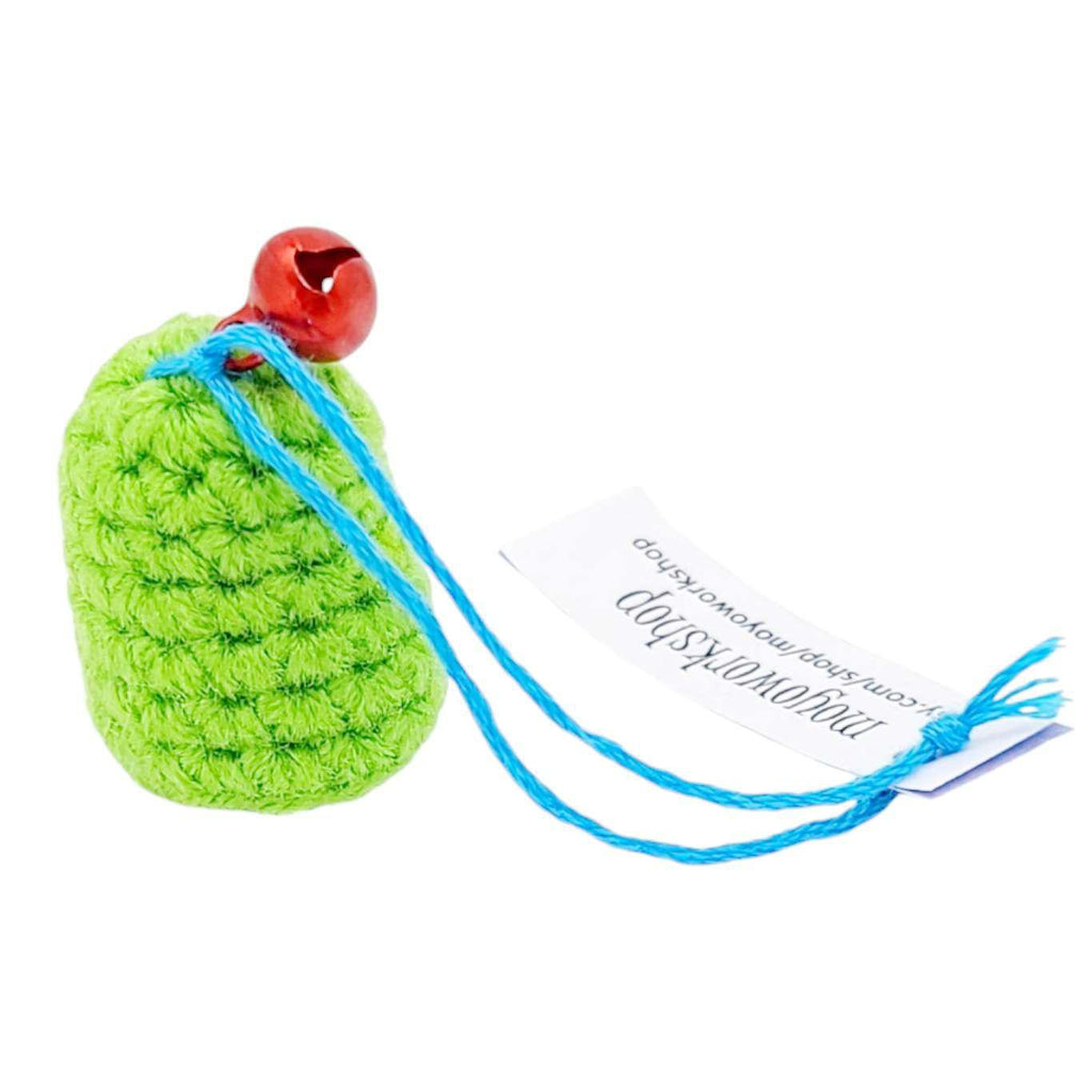 Ornament - Penguin with Bell (Green) by Moyo Workshop