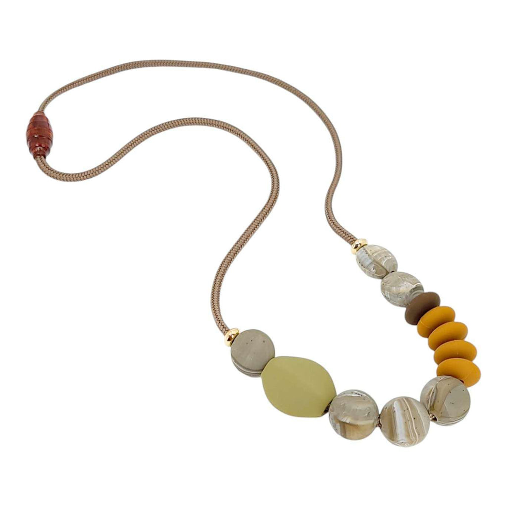 Chewable Necklace - Signature (Saddle Neutrals) by January Moon