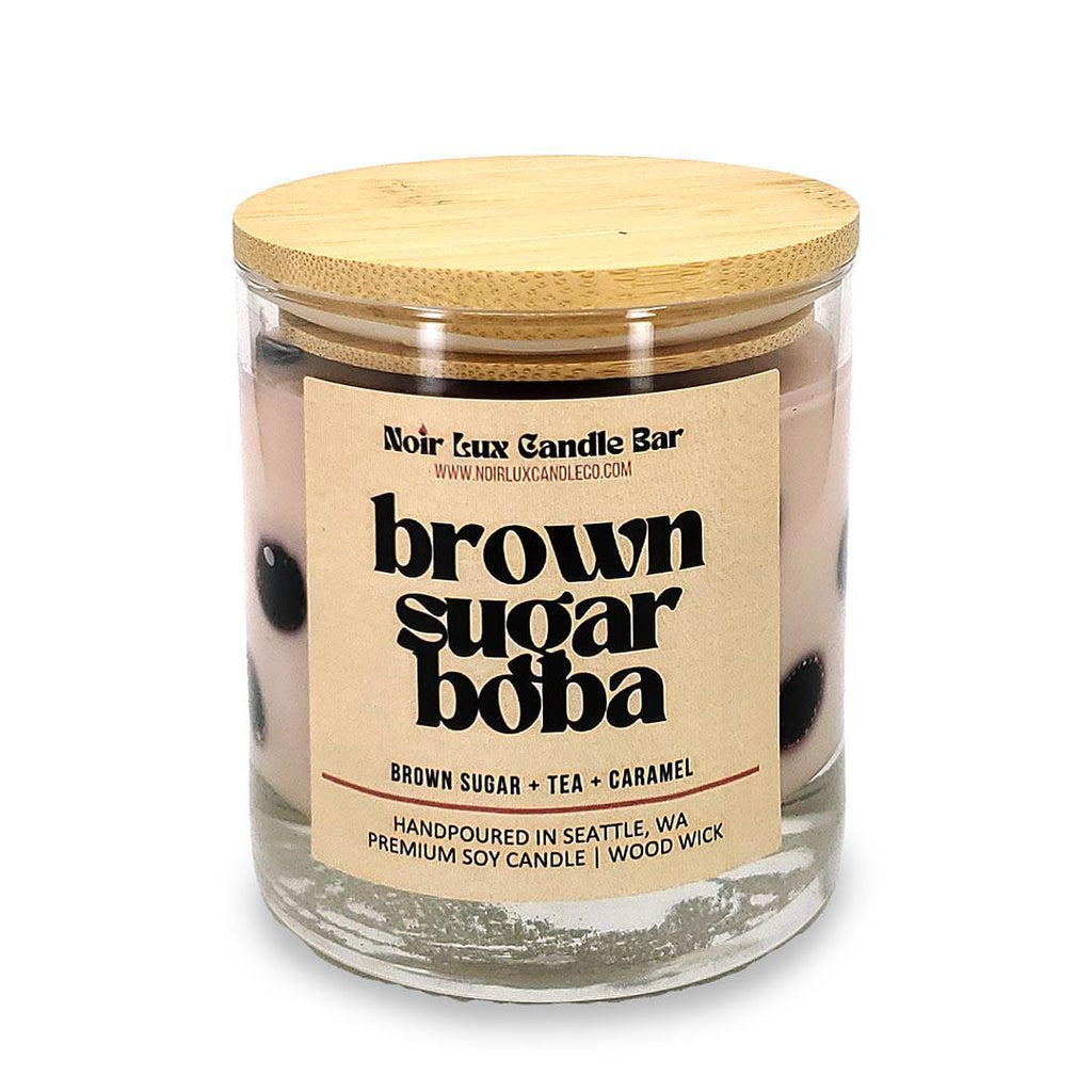 Candle  - Brown Sugar Boba by Noir Lux Candle Co.