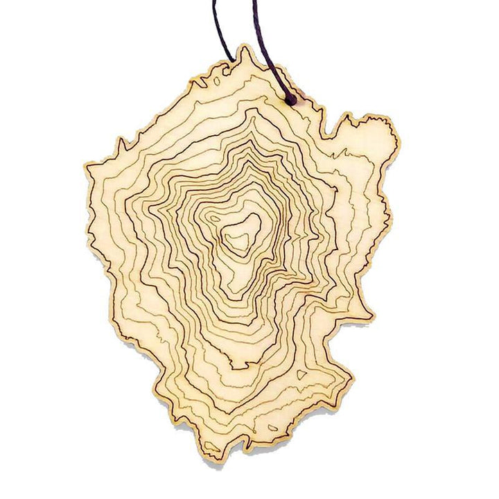 Ornament - Mt. Adams Topography by SML