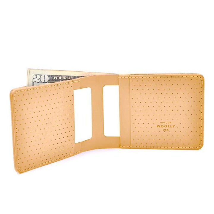 Wallet – Landscape in Mixed Finish Leather (Assorted Colors) by Woolly Made