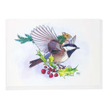 Card - Holiday - Festive Flight (Mouse and Chickadee) by Shawn Braley, image 1 of 2