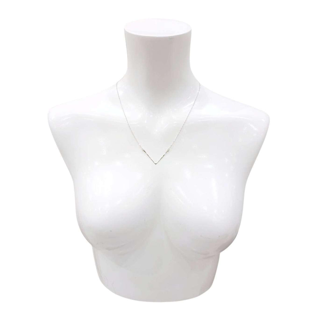 Necklace - Chevron (Sterling Silver) by Foamy Wader