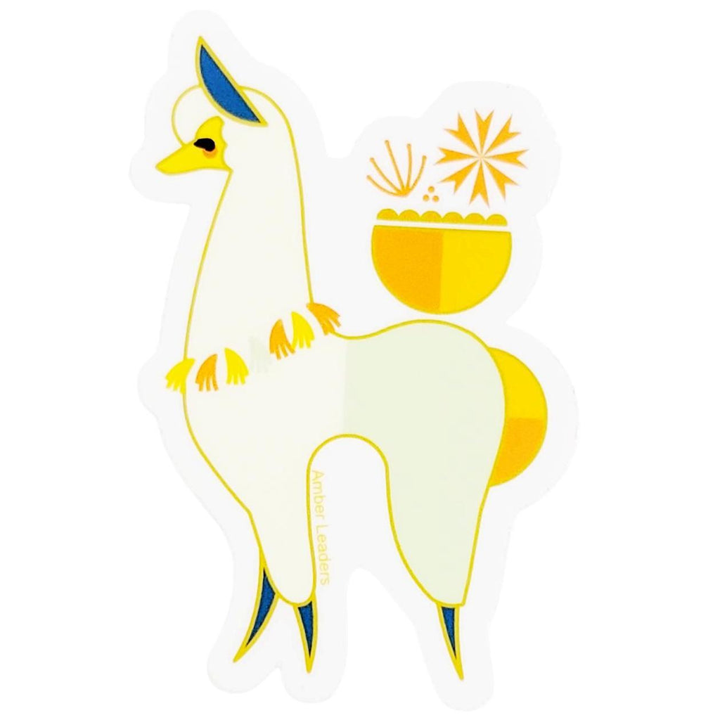 Sticker - Llama by Amber Leaders Designs