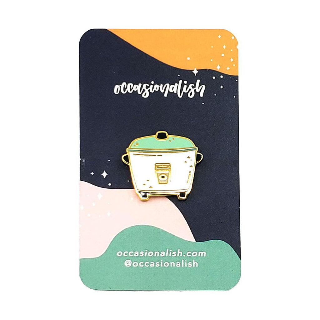 Enamel Pin - Rice Cooker by Occasionalish