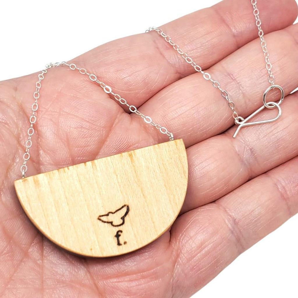 Necklace - Spirit Fox Painted by Fernworks