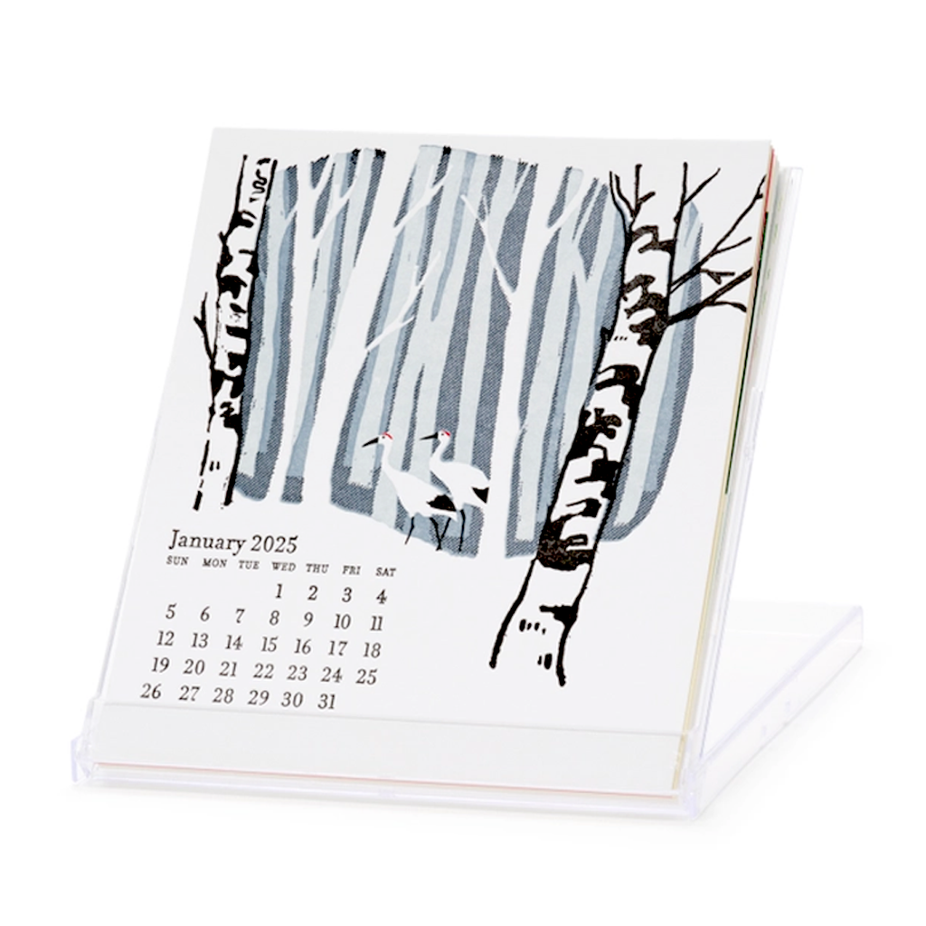 Calendar - 2025 Year of the Snake Desk Calendar by Ilee Papergoods