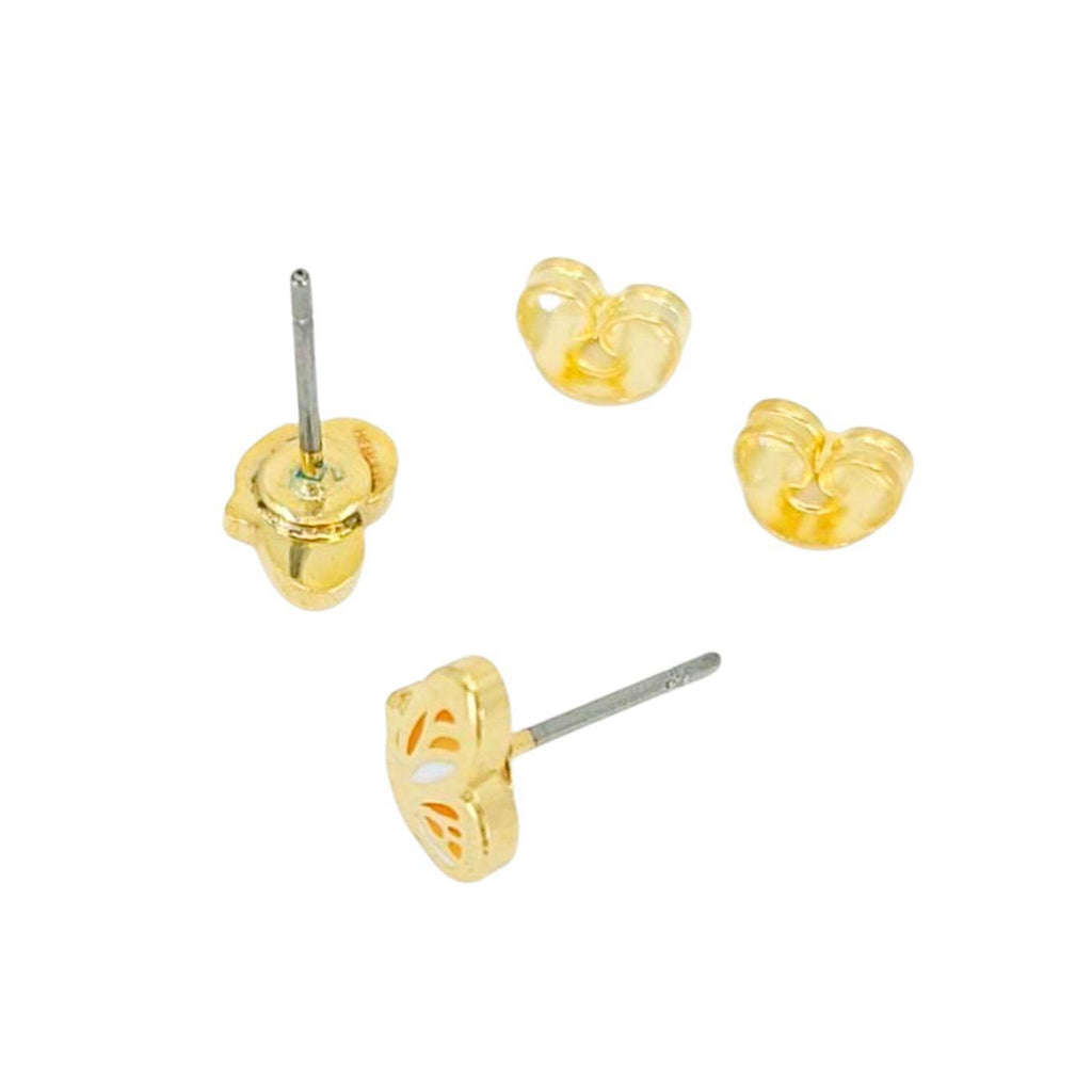 Earrings - Butterfly Studs by Hemleva