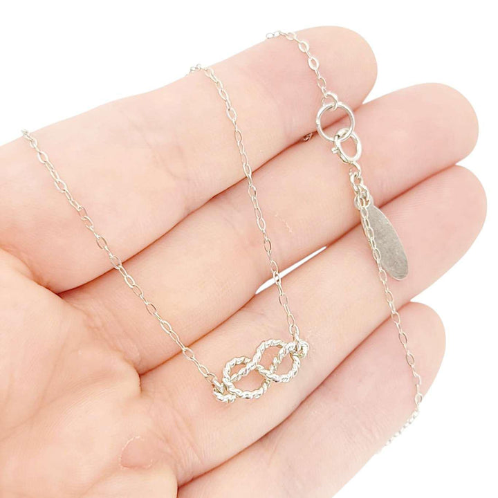 Necklace - Sailor's Knot (Sterling Silver) by Foamy Wader