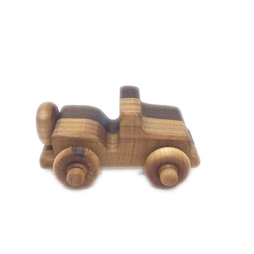 Wooden Toy - Small Jeep by Baldwin Toy Co.