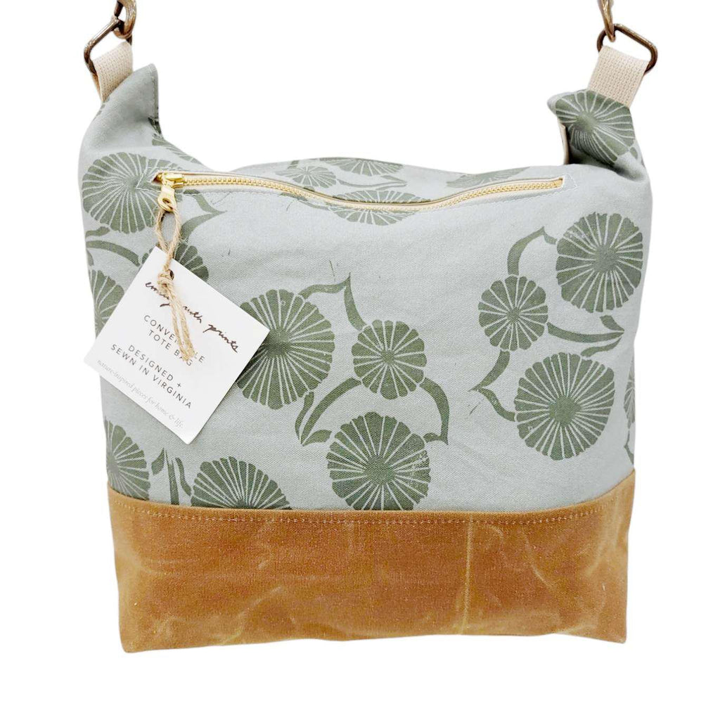 Bag - Convertible Cross-Body Tote (Mealy Bonnet) by Emily Ruth