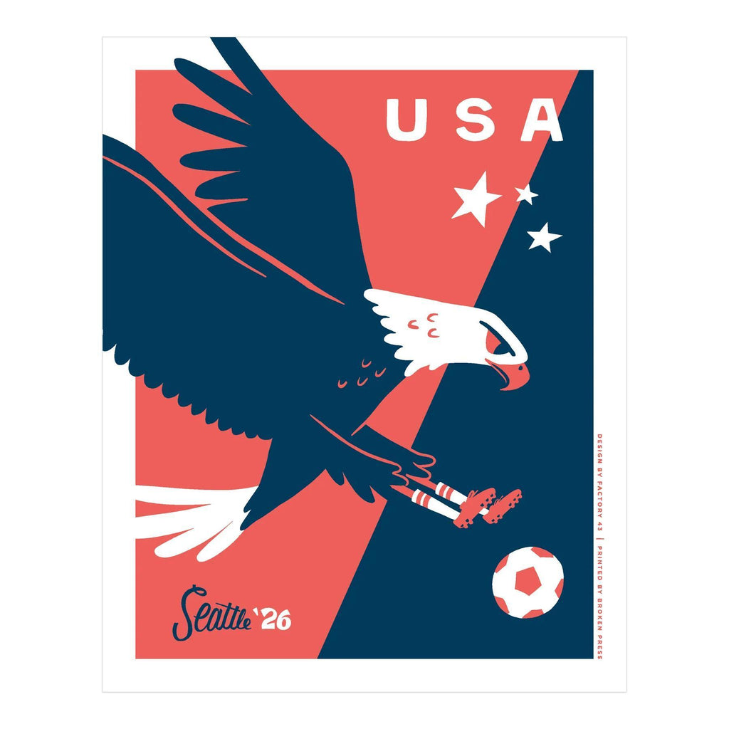Art Print - 8x10 - World Cup USA Print by Factory 43