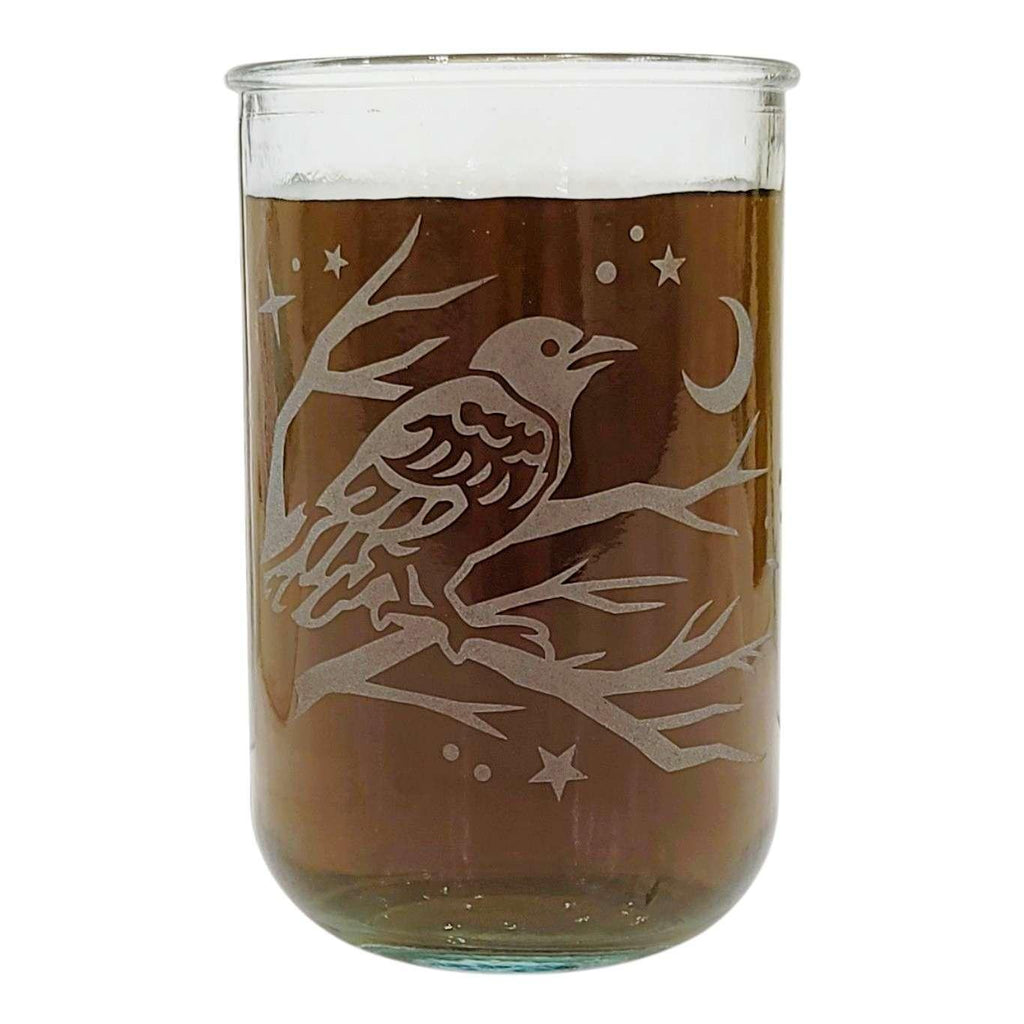 Recycled Glass Tumbler - Tall - Crow Rustic by Bread and Badger