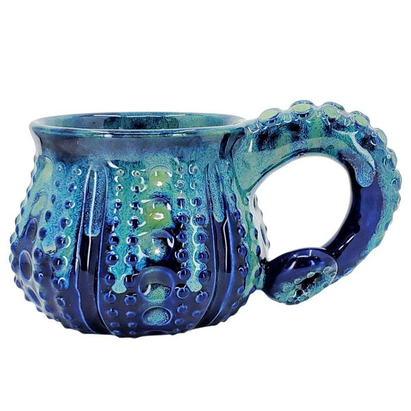Mug - Octopus (Cobalt and Turquoise) by Beach Baby Ceramics