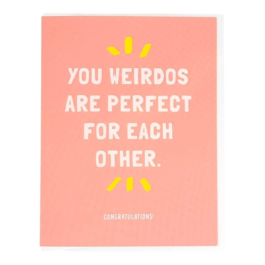 Card - Wedding - Weirdos Perfect for Each Other by Graphic Anthology