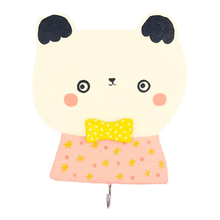 Wall Hook - Paper Mache Panda by Chet and Dot