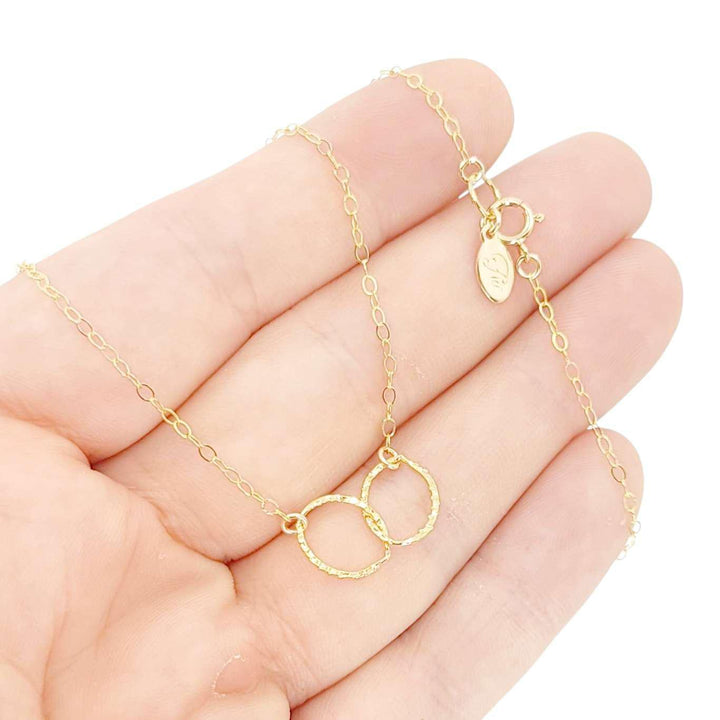 Necklace - Infinity (14k Yellow Gold Fill) by Foamy Wader