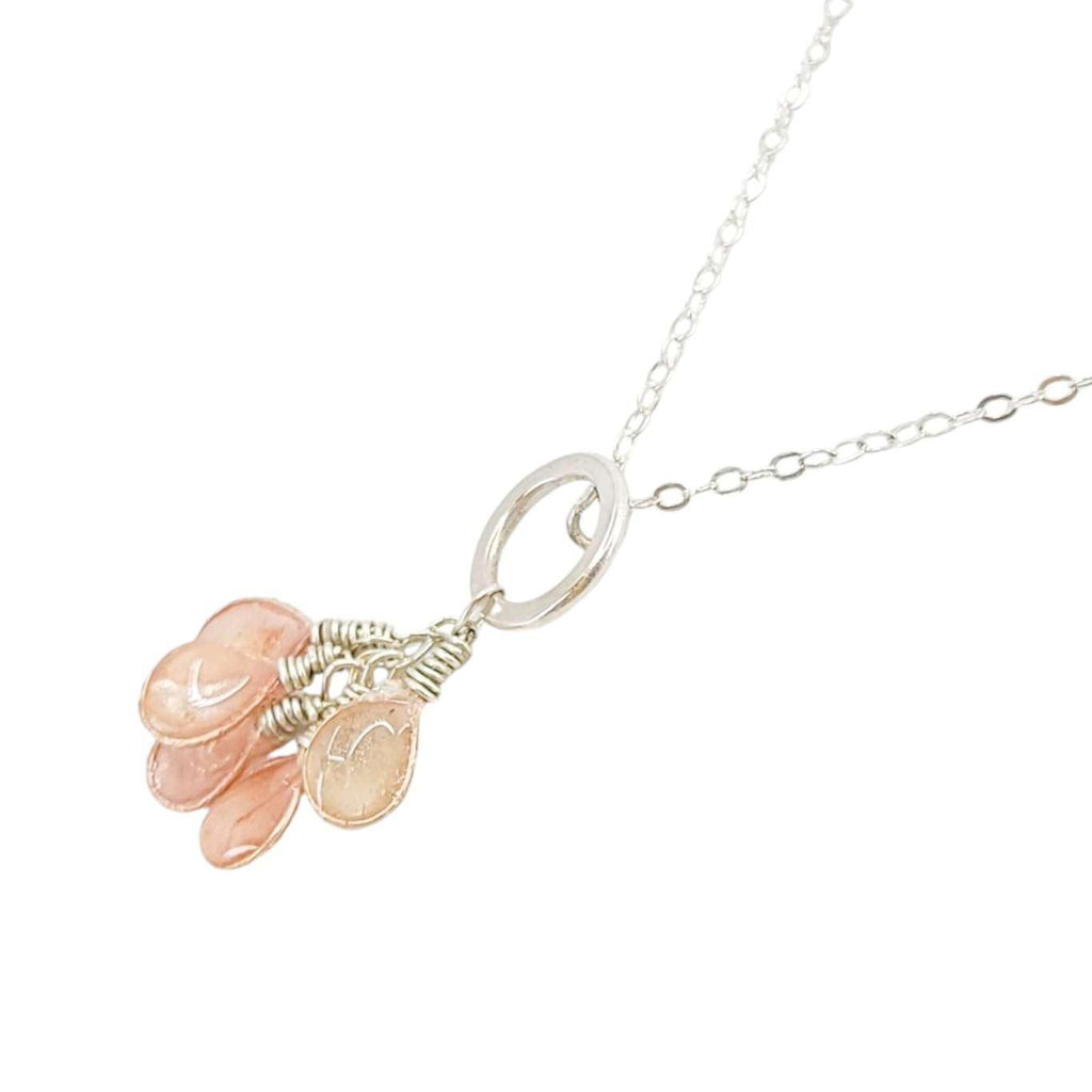 Necklace - Elderberry (Blush) by Verso Jewelry