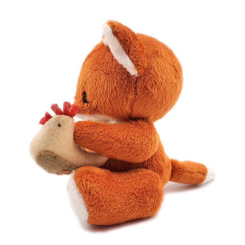 Plush - Fox with a Chicken Friend by Frank and Bubby