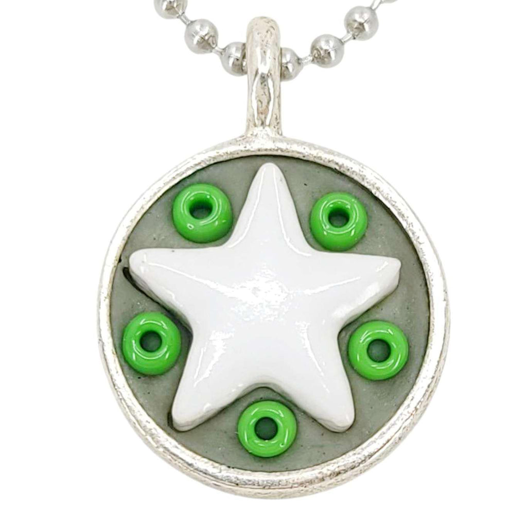 Necklace - Star Baby (White Stars) by XV Studios