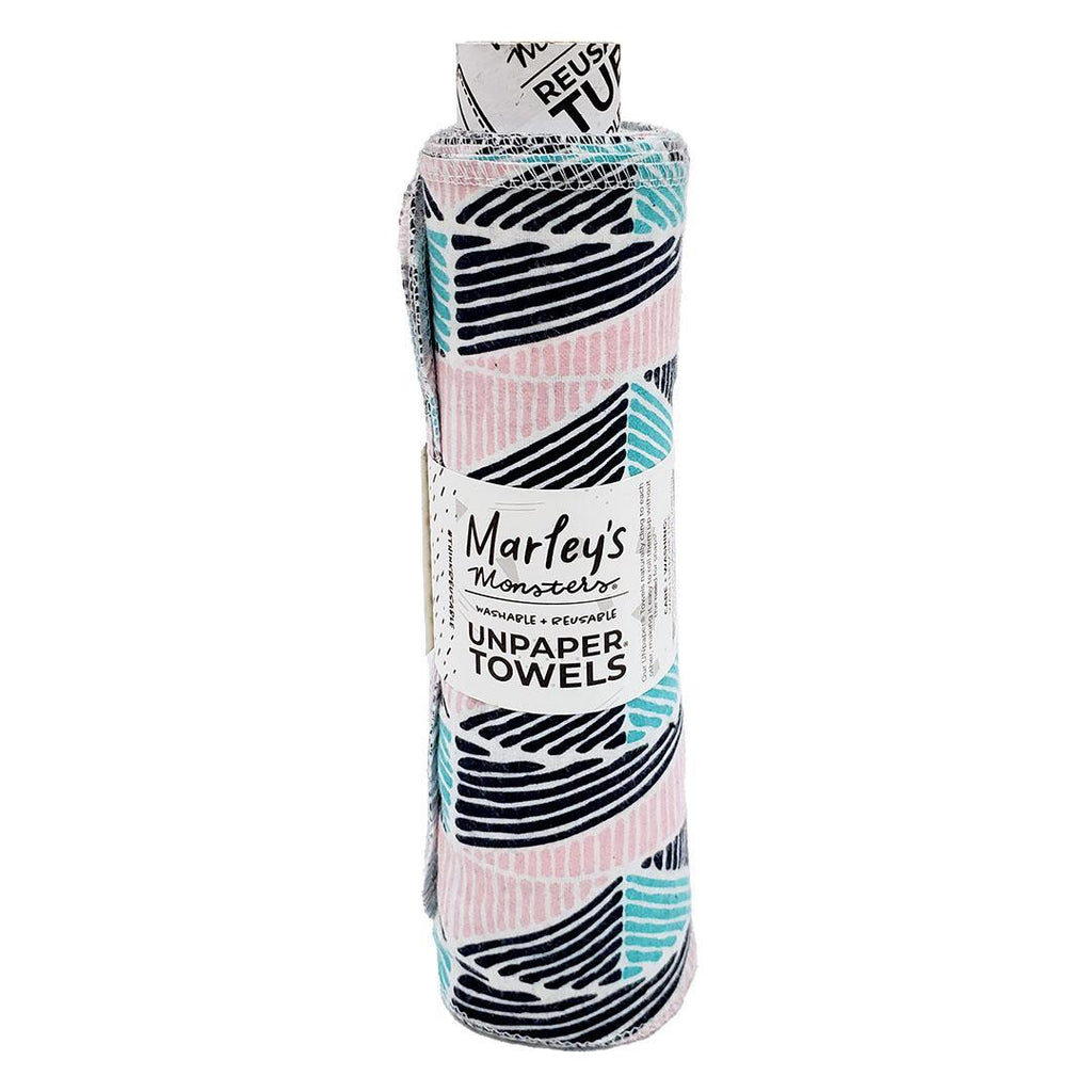 UNpaper® Towels - Cotton Flannel Reusable Cloths (Assorted Styles) by Marley’s Monsters