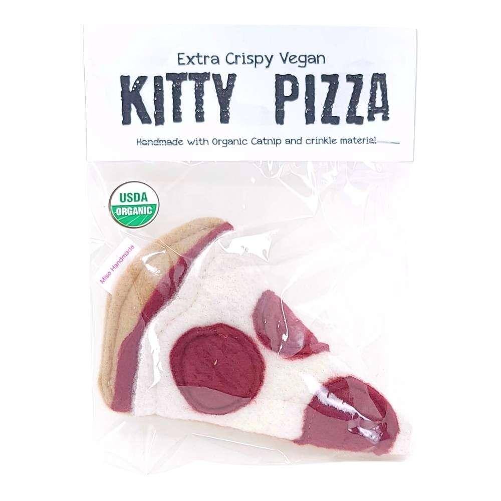 Cat Toy - Extra Crispy Catnip Pizza by Miso Handmade