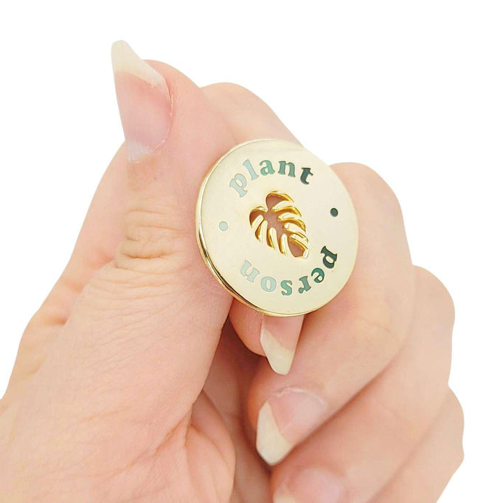 Enamel Pin - Plant Person by Hemleva