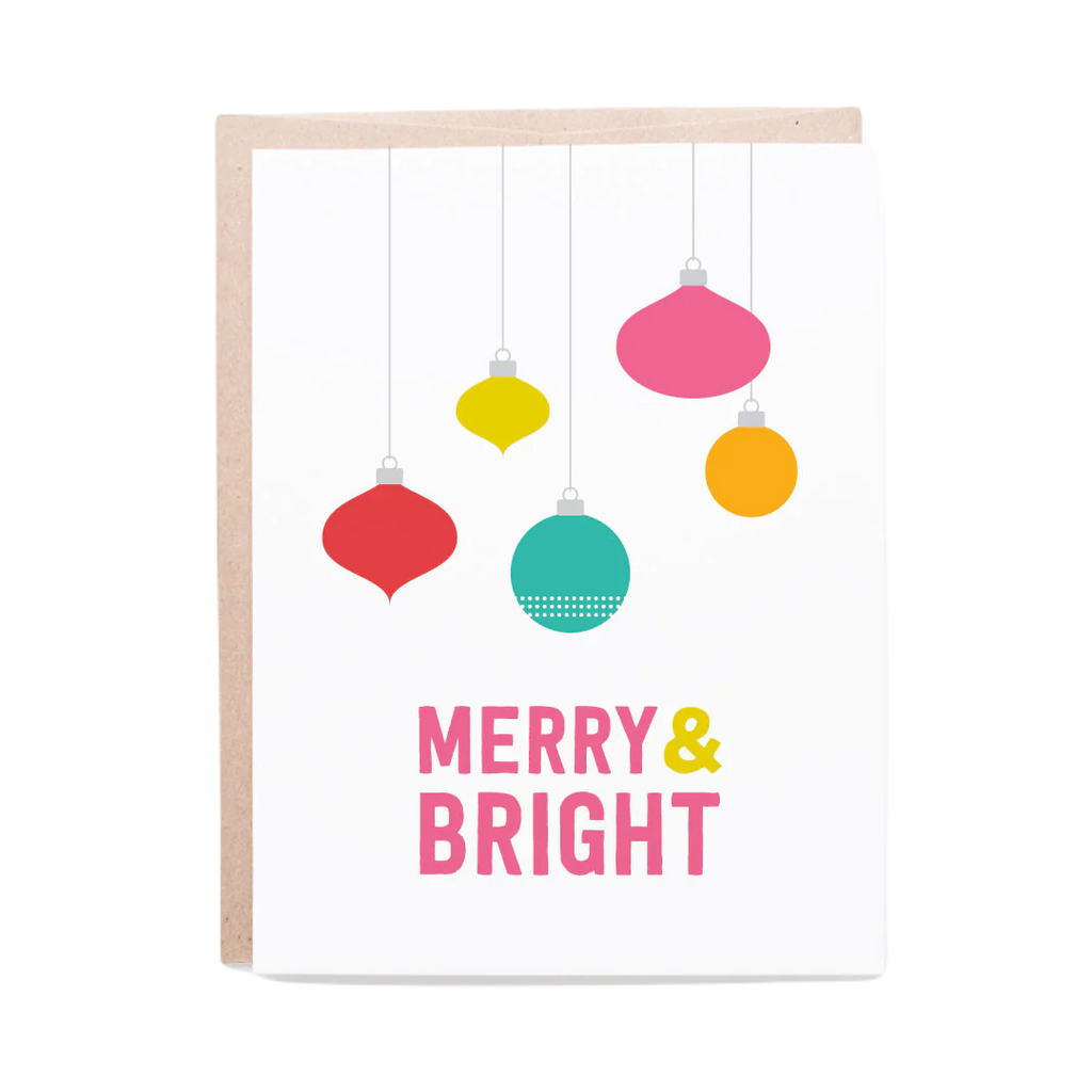 Card Box Set - Holiday - Merry Ornaments (8) by Graphic Anthology