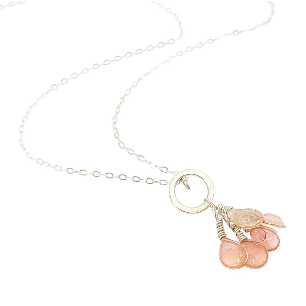 Necklace - Elderberry (Blush) by Verso Jewelry