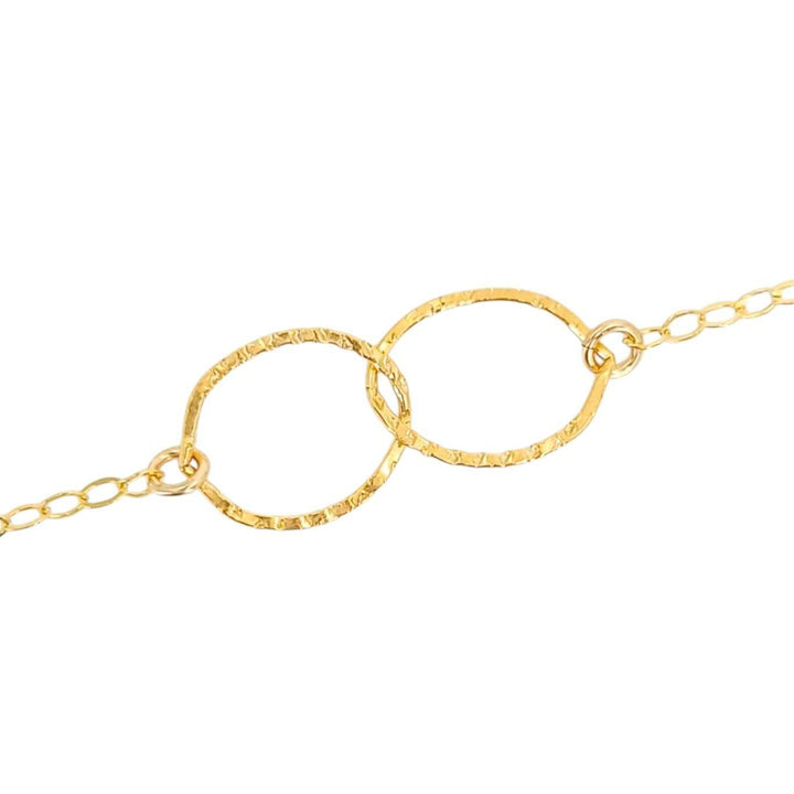 Bracelet - Infinity (14k Yellow Gold Fill) by Foamy Wader