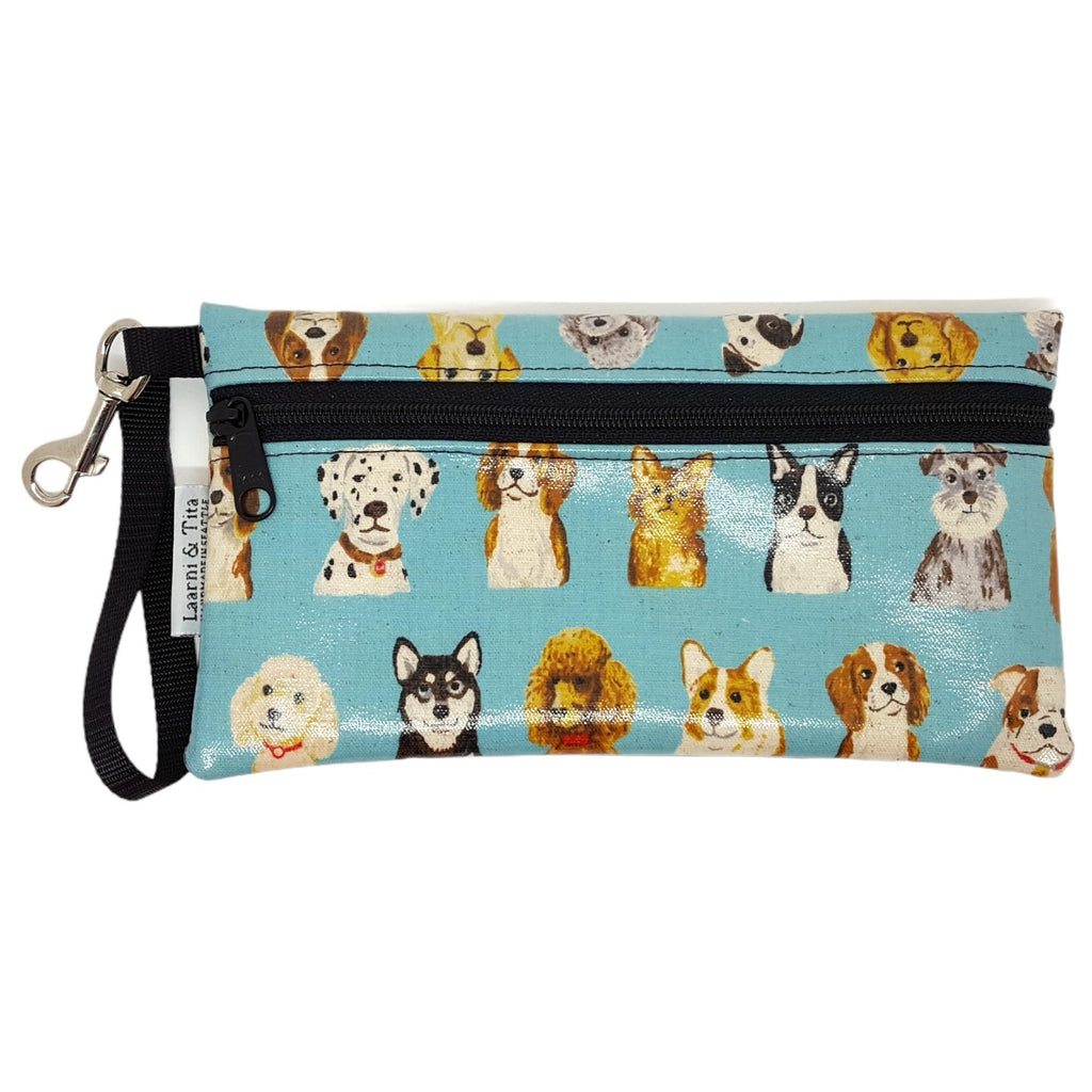 Wristlet - Large - Cats and Dogs by Laarni and Tita