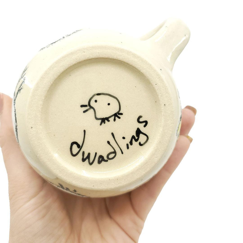 Mug - 14oz - Sketchy Duck Mug (A or B) by Dwadlings