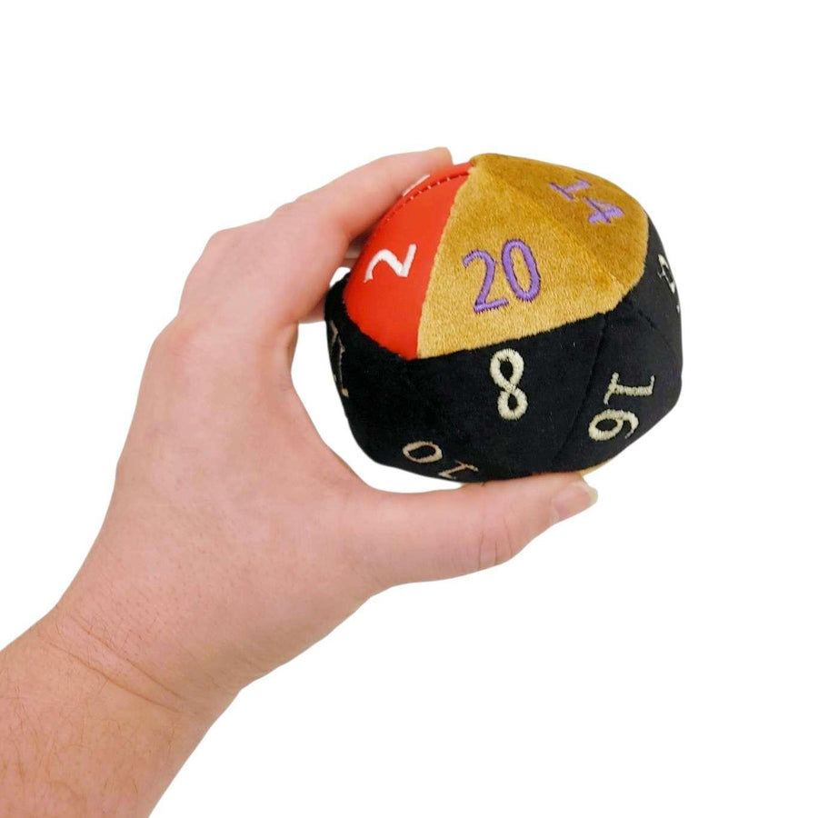 Cat Toy - D20 Catnip Plush (Assorted Colors) by Saving Throw Pillows, image 2 of 3
