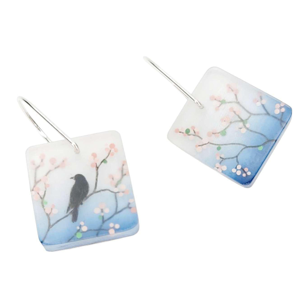Earrings - Spring Blooms Drops by Fernworks