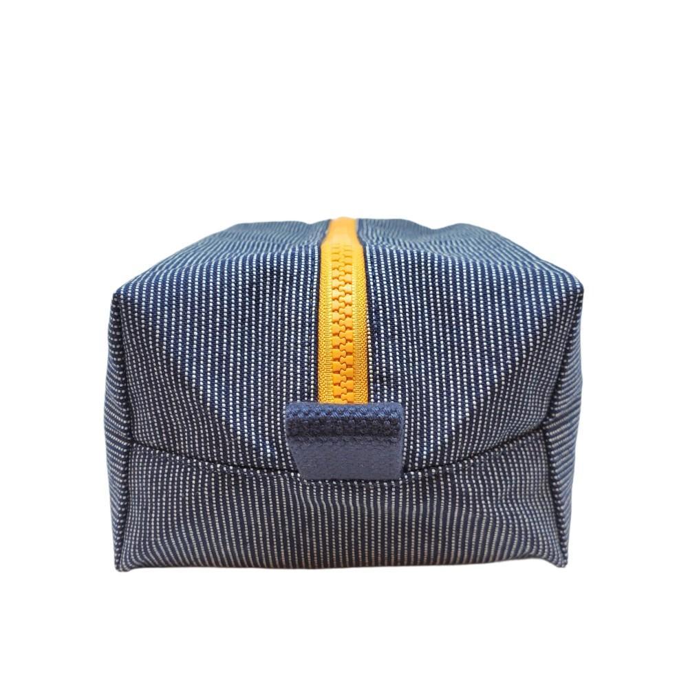 Box Zip - Dopp Kit (Denim Stitch) by Lady Alamo