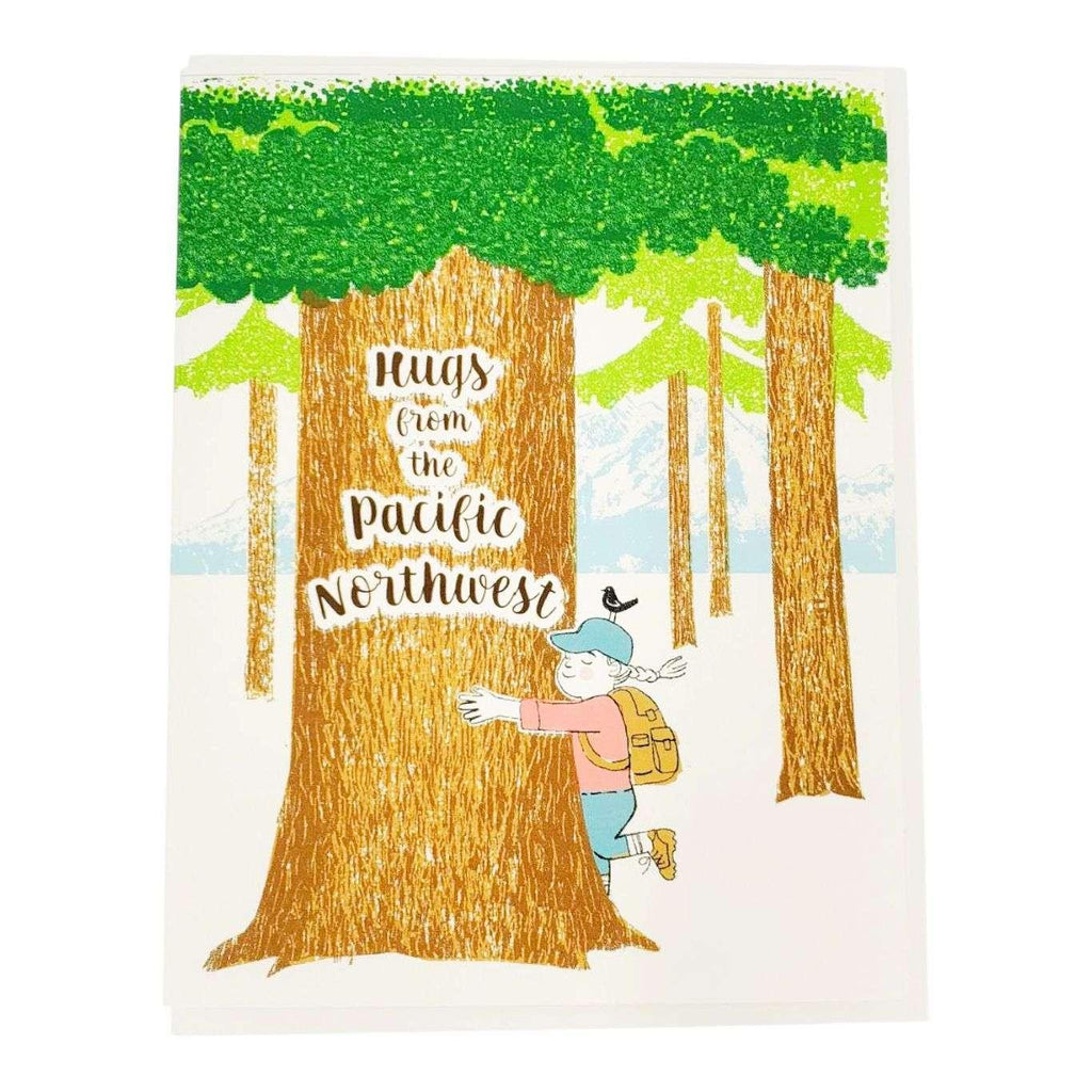 Card - Seattle - Hugs from the PNW by Ilee Papergoods