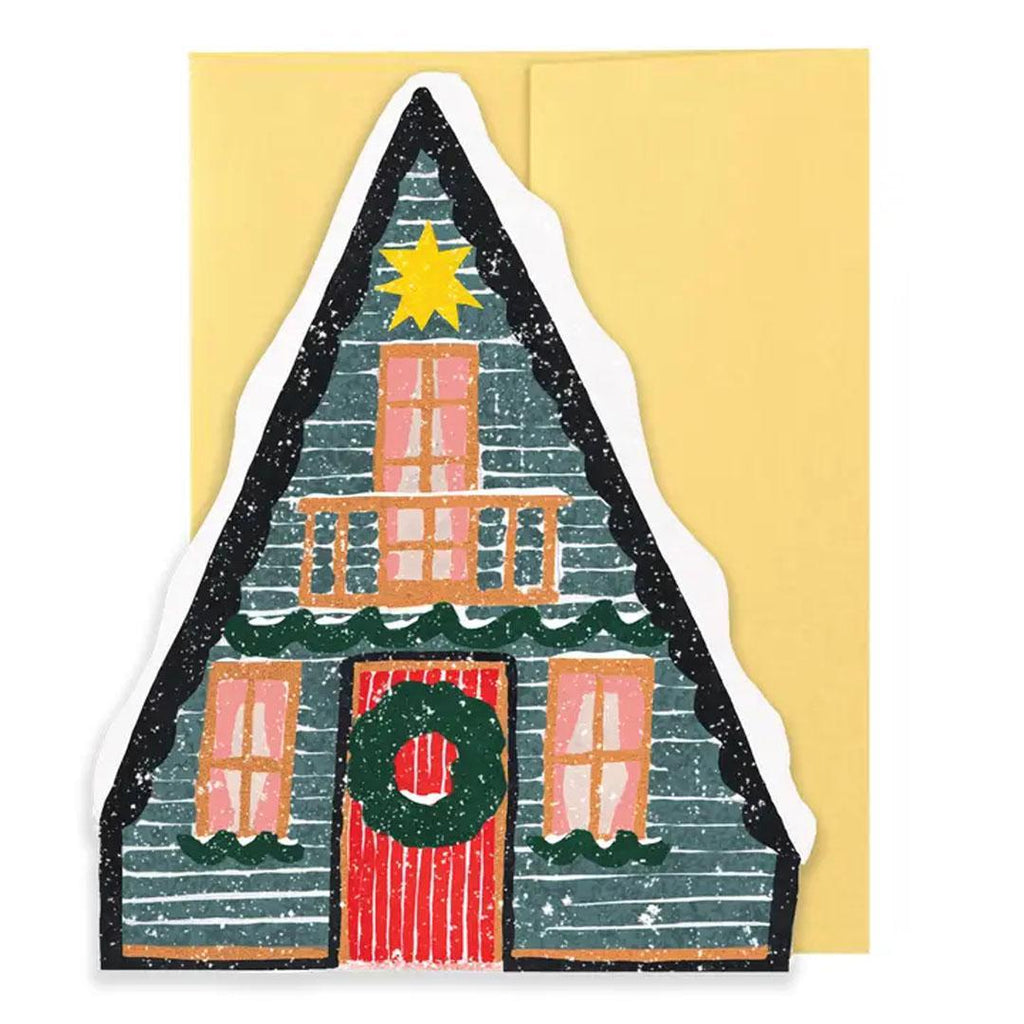 Holiday Cards - Set of 6 - Winter Cottage Collection by Isatopia