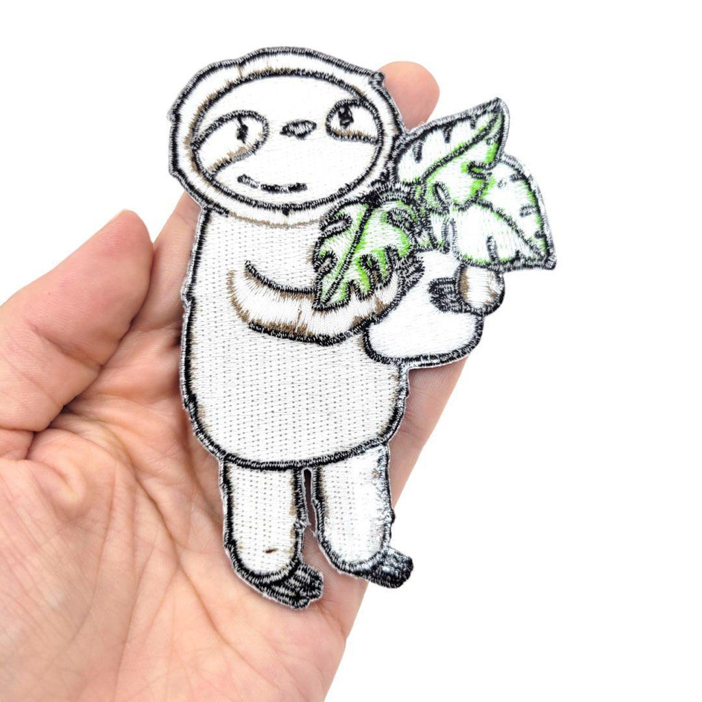 Iron-on Patch - Monstera Sloth by LaRu